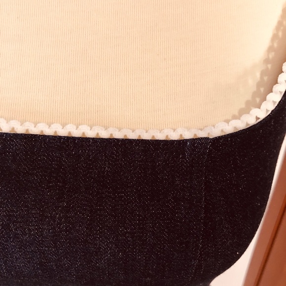 Stretch denim top - Picture 2 of 4